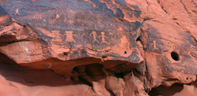 Each petroglyph told a story or gave a direction, all had a purpose.